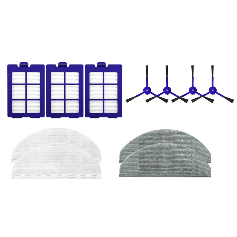 11Pcs Replacement Spare Parts For Eufy X8 Robotic Vacuum Cleaner Accessories Washable HEPA Filter Side Brush Mop Cloth
11Pcs Replacement Spare Parts For Eufy X8 Robotic Vacuum Cleaner Accessories Washable HEPA Filter Side Brush Mop Cloth