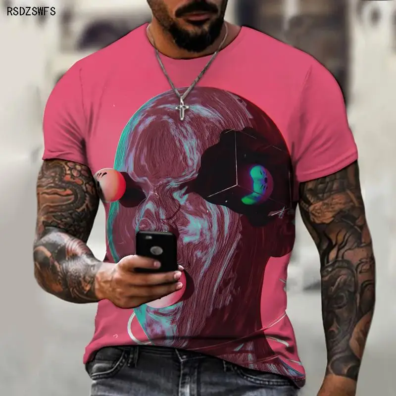 Brand Men's Shirts Exclusive Design Technological Information Future Brain Robot Crew Neck Top 3D Printing Loose Oversize
Brand Men's Shirts Exclusive Design Technological Information Future Brain Robot Crew Neck Top 3D Printing Loose Oversize