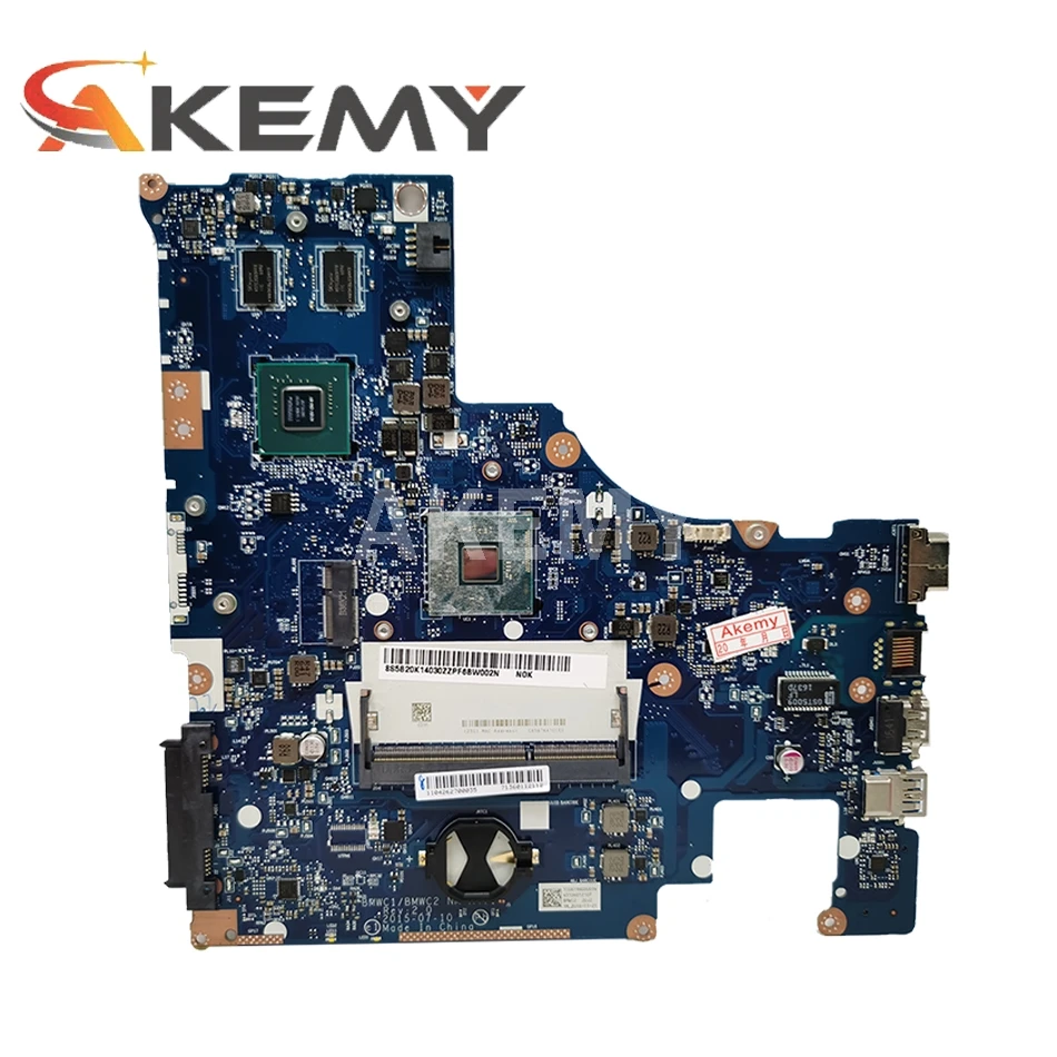 Новинка материнская плата BMWC1/BMWC2 для ноутбука LENOVO 300-15IBR с процессором N3050 N3060 N3150