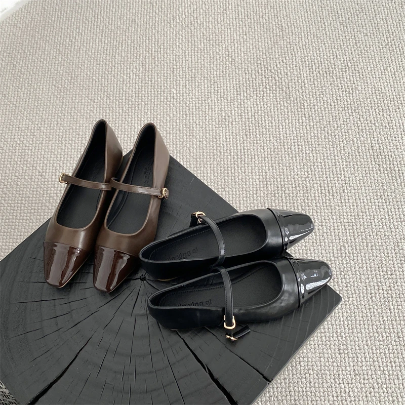 Bailamos Brand New Flats Mary Jane Single Shoes Women Low Heel Ballet Square Toe Shallow Shoe Slip On Loafer Round Toe Ballet Fl
Bailamos Brand New Flats Mary Jane Single Shoes Women Low Heel Ballet Square Toe Shallow Shoe Slip On Loafer Round Toe Ballet Fl