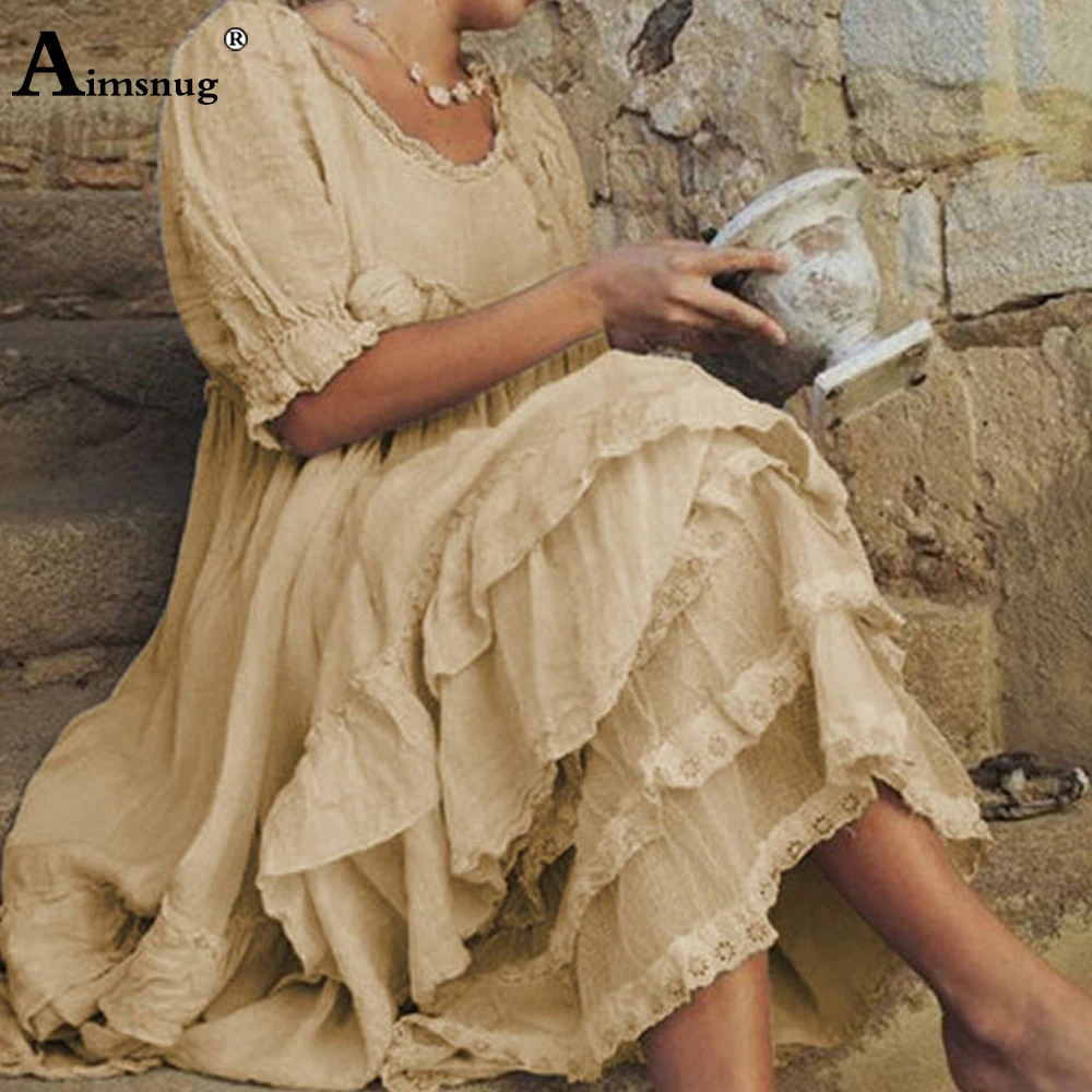 Half Sleeve Women Elegant Long Maxi Dress Vintage 2022 Summer New Chiffon Beach Dress Plus size 5xl Ladies Casual A-line Dresses
Half Sleeve Women Elegant Long Maxi Dress Vintage 2022 Summer New Chiffon Beach Dress Plus size 5xl Ladies Casual A-line Dresses