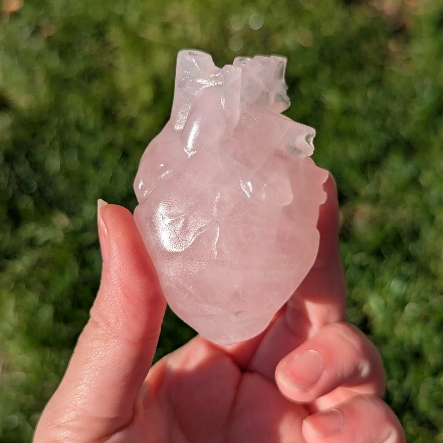 Сердце из розового кварца CrystalHola
Сердце из розового кварца CrystalHola