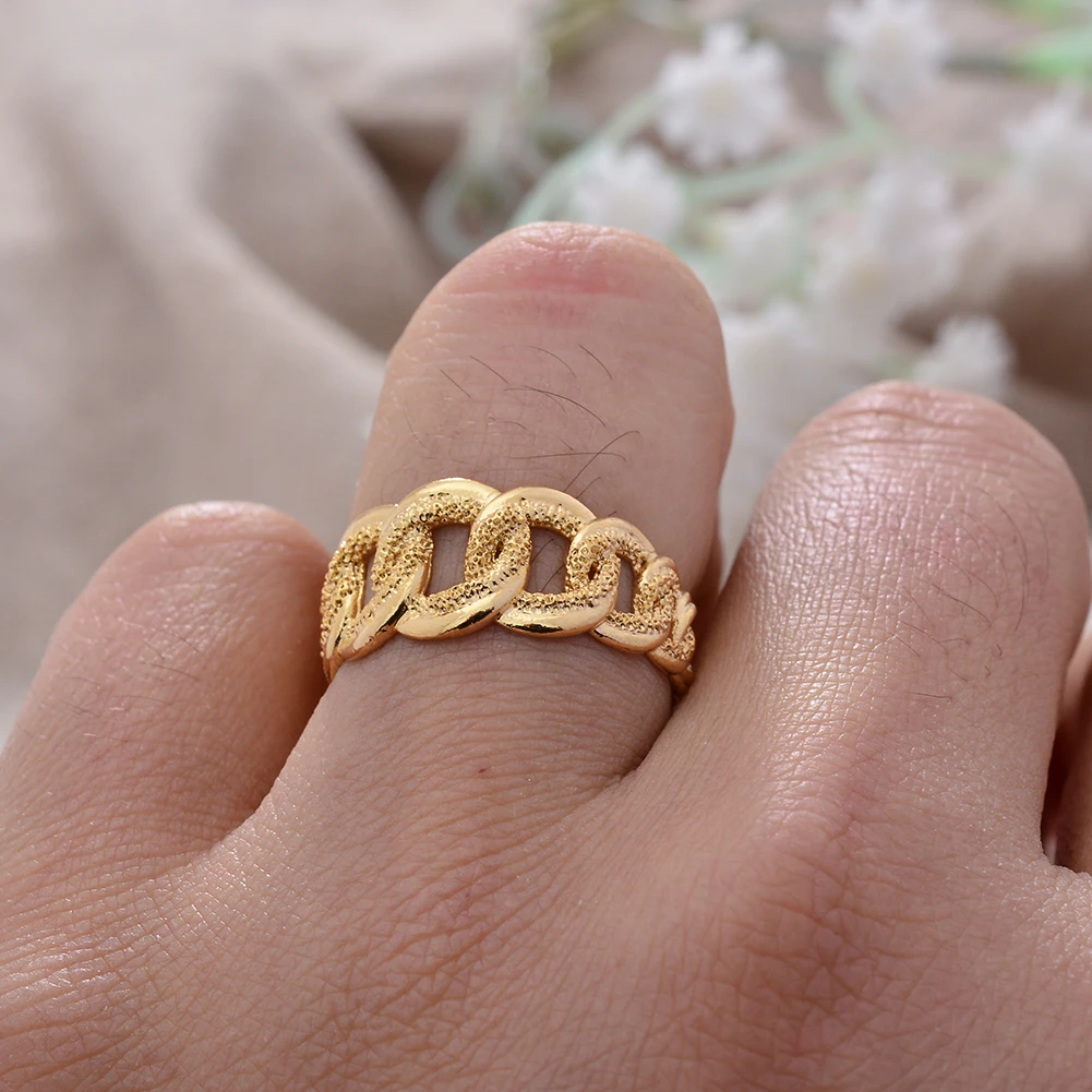 African Arab Ornaments Gold Color Ring For Women Hand Ring Arab Middle East African Love Knot Flower Rings Wedding Birthday
African Arab Ornaments Gold Color Ring For Women Hand Ring Arab Middle East African Love Knot Flower Rings Wedding Birthday