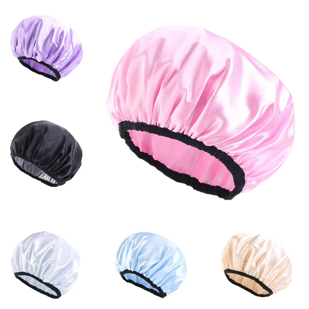 Satin Sleep Night Cap Women Stretch Headscarf Hair Care Bonnet Hat Sleeping Chemo Caps Beanies Hair Loss Cover Head Wrap Turban
Satin Sleep Night Cap Women Stretch Headscarf Hair Care Bonnet Hat Sleeping Chemo Caps Beanies Hair Loss Cover Head Wrap Turban