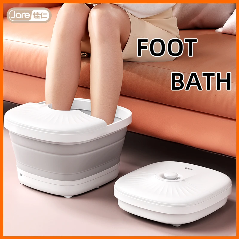 

Footbath Collapsible Plain Foaming Massage Bucket Foldable Bucket Foot Bath Bucket Bathroom Foot Wash Basin Laundry Foot Spa