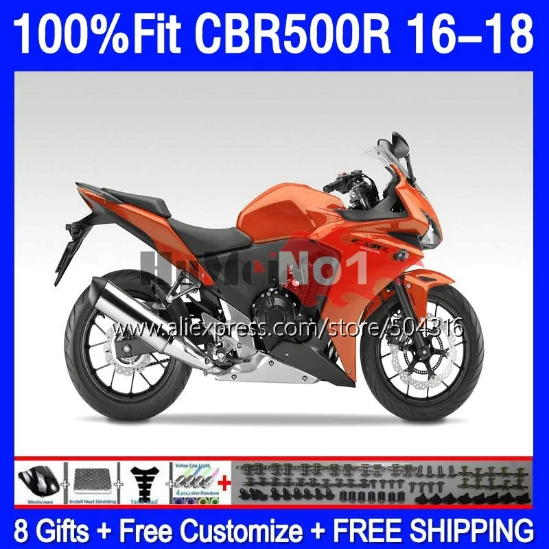 Injection Body For HONDA CBR500 glossy orange CBR 500 R 500R RR 500CC 178MC.11 CBR500R 16 17 18 CBR-500R 2016 2017 2018 Fairings
Injection Body For HONDA CBR500 glossy orange CBR 500 R 500R RR 500CC 178MC.11 CBR500R 16 17 18 CBR-500R 2016 2017 2018 Fairings