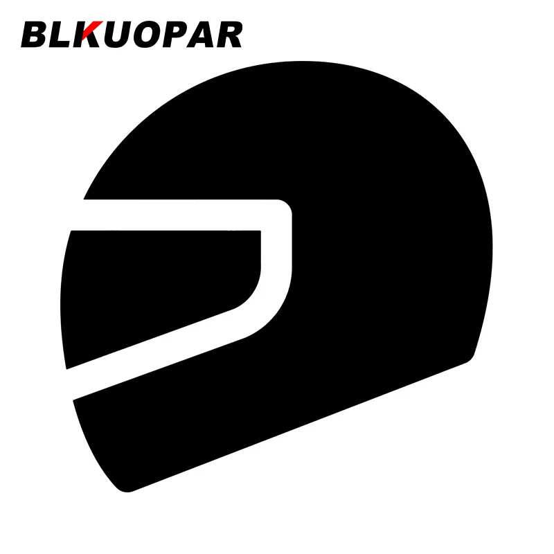 

Мотоциклетный гоночный шлем BLKUOPAR, гоночный шлем, автомобильная наклейка, устойчивая к царапинам забавная аниме наклейка, виниловая высечка, лобовое стекло, автостайлинг
