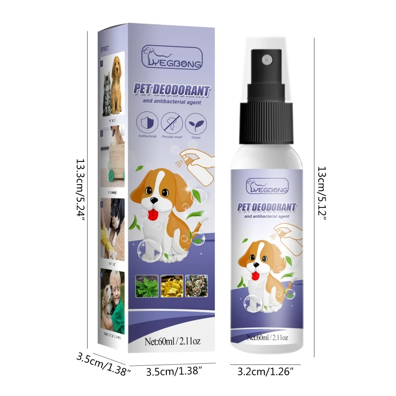Pet Odor Eliminator Powered Odor Remover for Dogs and Cats Spray Perfume for Small Animals Natural Deodorizer 2oz
Pet Odor Eliminator Powered Odor Remover for Dogs and Cats Spray Perfume for Small Animals Natural Deodorizer 2oz