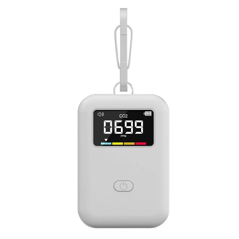 Mini Indoor Carbon Dioxide Concentration Detector Portable Air Quality Monitoring CO2 Detector
Mini Indoor Carbon Dioxide Concentration Detector Portable Air Quality Monitoring CO2 Detector