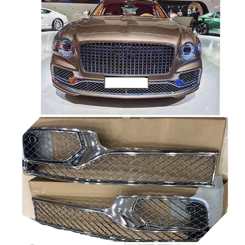 Передний хромированный/черный гриль для Bentley Flying Spur14-19 4W0807647, 4W0807648, Вентиляционная решетка 2020, решетки радиатора 3SE80764
Передний хромированный/черный гриль для Bentley Flying Spur14-19 4W0807647, 4W0807648, Вентиляционная решетка 2020, решетки радиатора 3SE80764