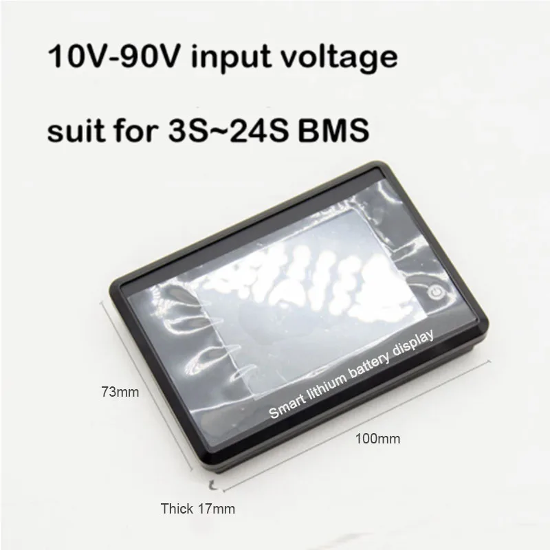 

3S-24S Lithium Battery BMS Smart LCD Display Touch Screen for Xiaoxiang with UART RS485 Ports