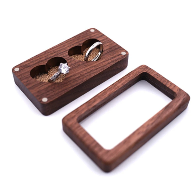 Wedding Ring Box Holder Wood Wedding Valentine Engagement Anniversary Ring Box Organizer Box Jewelry Gift Packaging Storage Box
Wedding Ring Box Holder Wood Wedding Valentine Engagement Anniversary Ring Box Organizer Box Jewelry Gift Packaging Storage Box