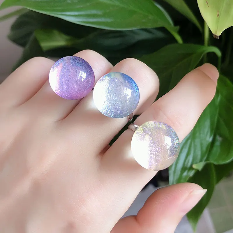 New Bohemian Bling Starry Sky Series Rings for Women Girls Cute Handmade Adjustable Finger Rings Vintage Jewelry Wholesale Gifts
New Bohemian Bling Starry Sky Series Rings for Women Girls Cute Handmade Adjustable Finger Rings Vintage Jewelry Wholesale Gifts