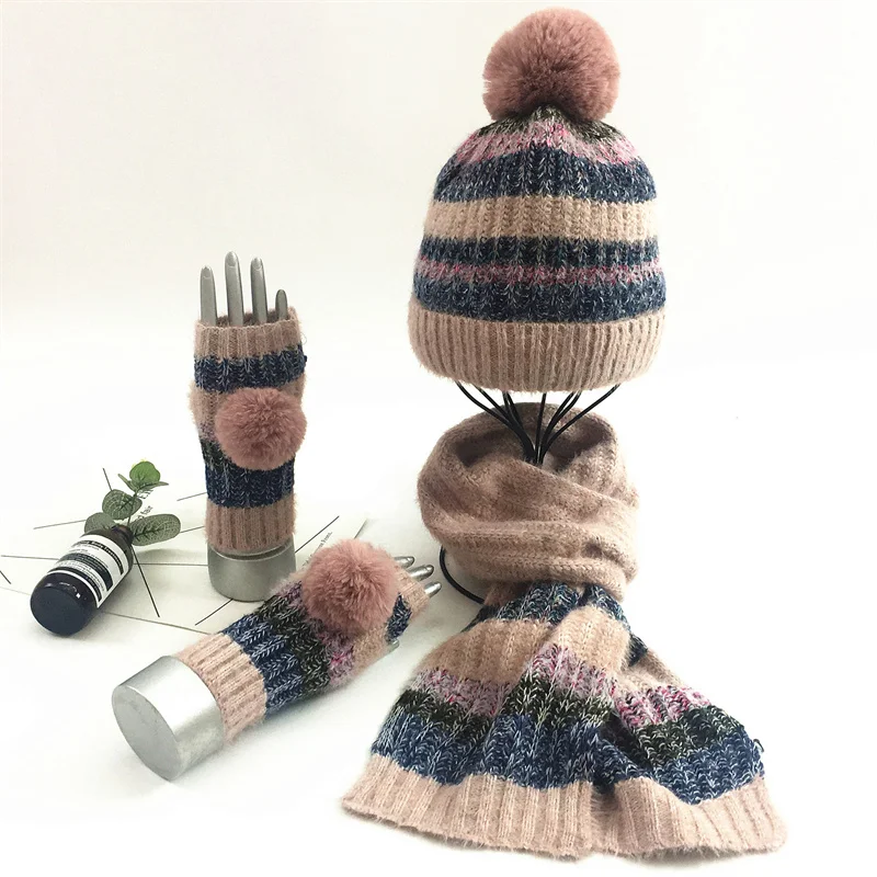 2022New Tricot Warm pullover wool hat scarf gloves set Men's Scarf Neck outdoor Warmer Winter Scarves Woman head wrap wild Unis
2022New Tricot Warm pullover wool hat scarf gloves set Men's Scarf Neck outdoor Warmer Winter Scarves Woman head wrap wild Unis