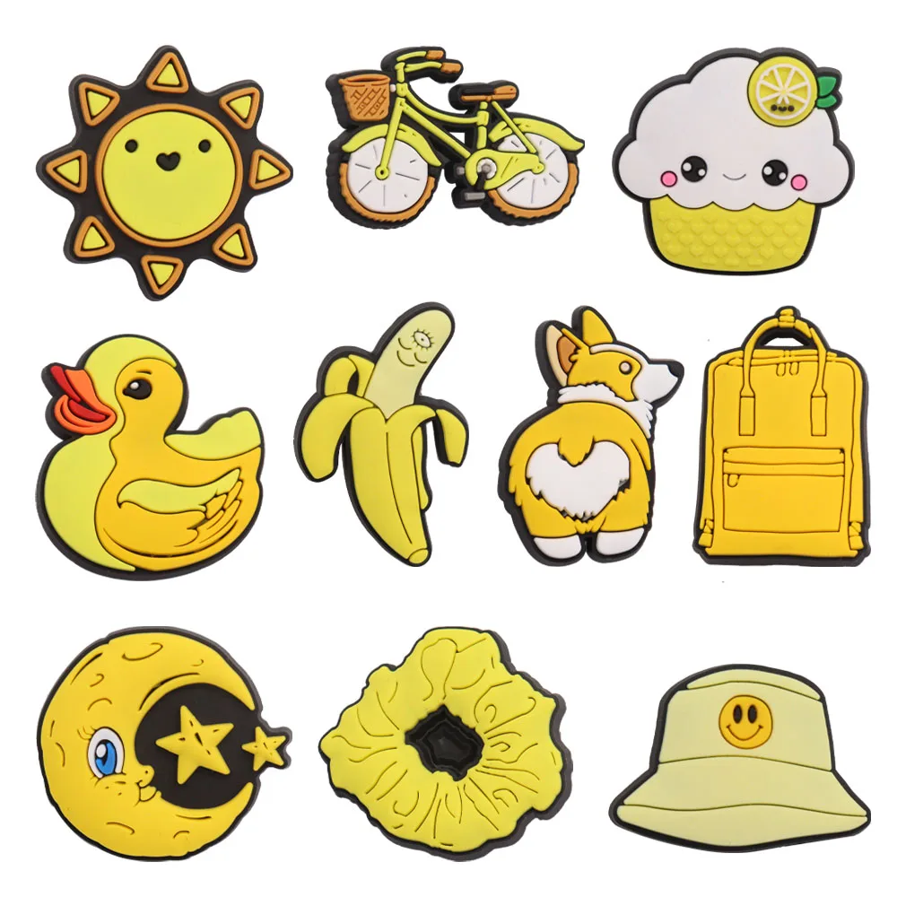 1-10Pcs PVC Croc Charms Sun Bike Cake Duck Banana Dog Bag Moon Hat Slipper Accessories Garden Shoes Button Decorations Xmas Gift
1-10Pcs PVC Croc Charms Sun Bike Cake Duck Banana Dog Bag Moon Hat Slipper Accessories Garden Shoes Button Decorations Xmas Gift