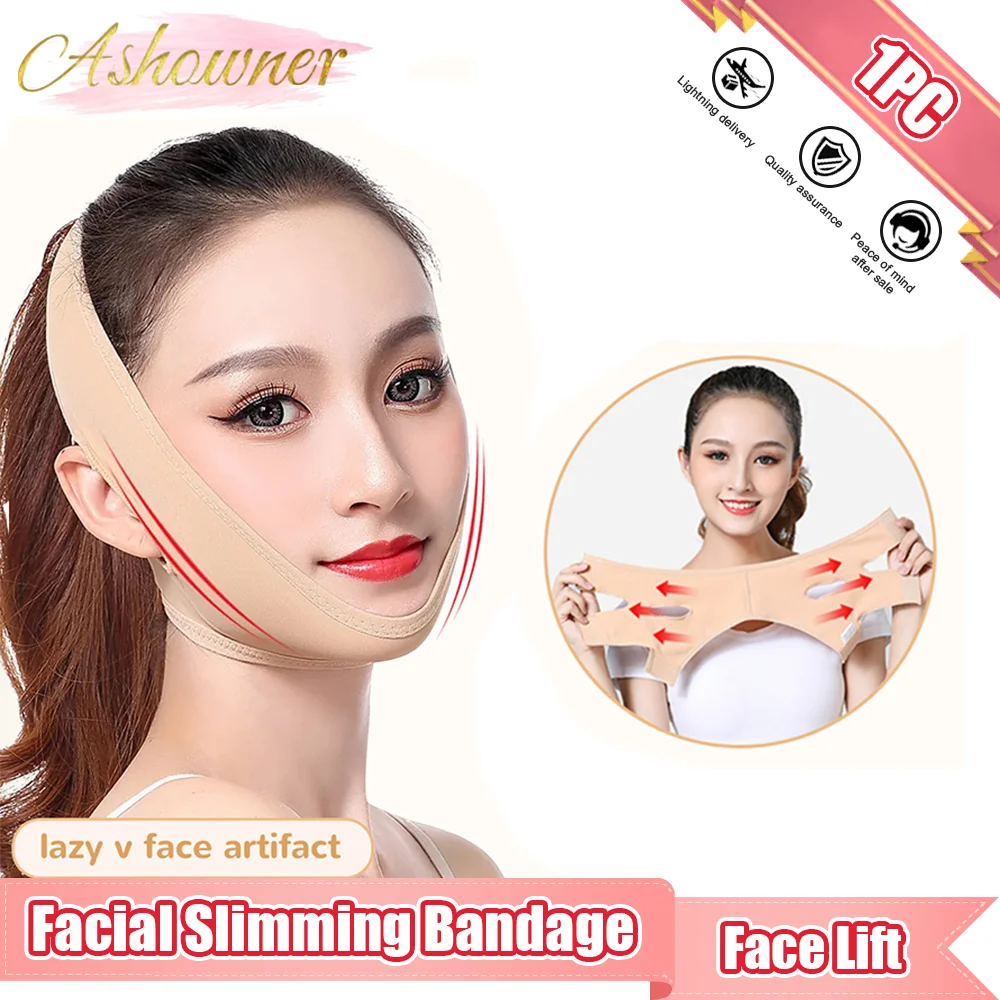 Face V Shaper Facial Slimming Bandage Face Relaxation Lift Up Belt Reduce Double Chin Massage Face Thining Band Exerciser
Face V Shaper Facial Slimming Bandage Face Relaxation Lift Up Belt Reduce Double Chin Massage Face Thining Band Exerciser