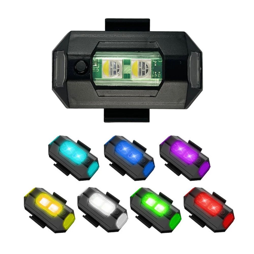 1Pcs 7 Colors Led Aircraft Strobe Lights Motorcycle Anti-collision Warning Light with USB Charging Turn Signal Indicator
1Pcs 7 Colors Led Aircraft Strobe Lights Motorcycle Anti-collision Warning Light with USB Charging Turn Signal Indicator