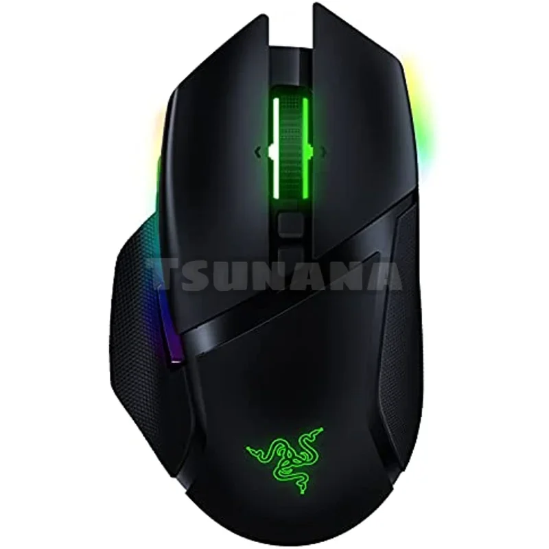 Razer Basilisk Ultimate HyperSpeed Wireless Gaming Mouse 20K DPI with Chroma RGB Lighting 11 Programmable Buttons 100 Hr Battery
Razer Basilisk Ultimate HyperSpeed Wireless Gaming Mouse 20K DPI with Chroma RGB Lighting 11 Programmable Buttons 100 Hr Battery
