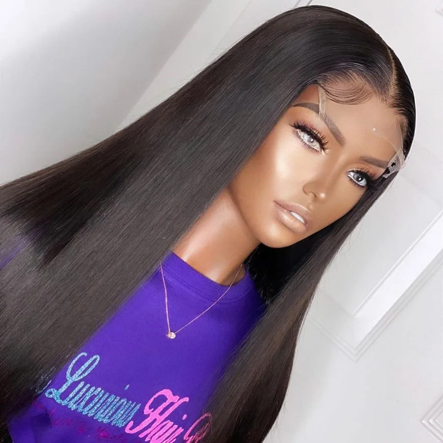 180%Density 26Inch Long Silky Straight Synthetic Lace Front Wig For Women With Baby Hair Heat Resistant Fiber Hair Daily Wig
180%Density 26Inch Long Silky Straight Synthetic Lace Front Wig For Women With Baby Hair Heat Resistant Fiber Hair Daily Wig