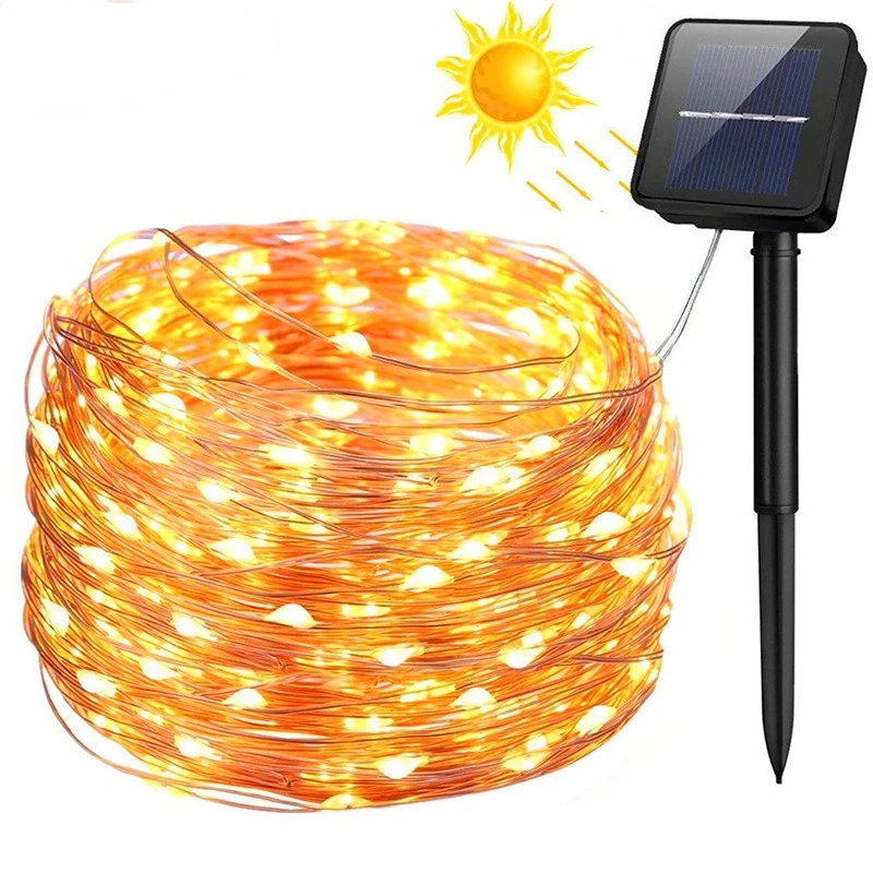 Solar Lamp LED Outdoor LED String Lights Fairy Holiday Christmas Party Garlands Solar Garden Waterproof Lights Christmas Decor
Solar Lamp LED Outdoor LED String Lights Fairy Holiday Christmas Party Garlands Solar Garden Waterproof Lights Christmas Decor