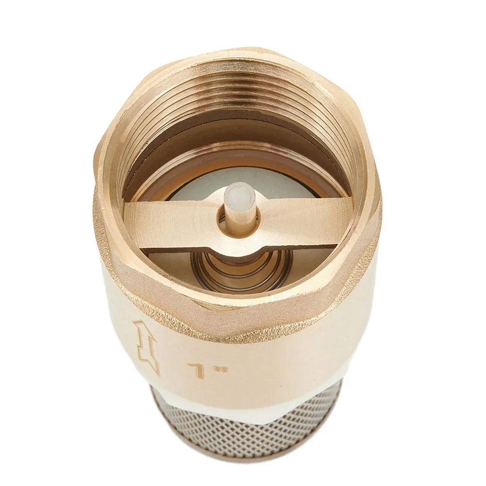 Valves Foot Valve Brand New Gold/Silver 1 Inch BSP Internal Thread Home Parts Plumbing Accessories Home Improvement
Valves Foot Valve Brand New Gold/Silver 1 Inch BSP Internal Thread Home Parts Plumbing Accessories Home Improvement