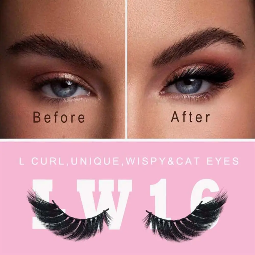 2 Pairs Cruelty-free Long Wispy Fluffy Dramatic Eyelash Extension Angel Wings False Eyelashes Natural 3D Mink Lashes
2 Pairs Cruelty-free Long Wispy Fluffy Dramatic Eyelash Extension Angel Wings False Eyelashes Natural 3D Mink Lashes