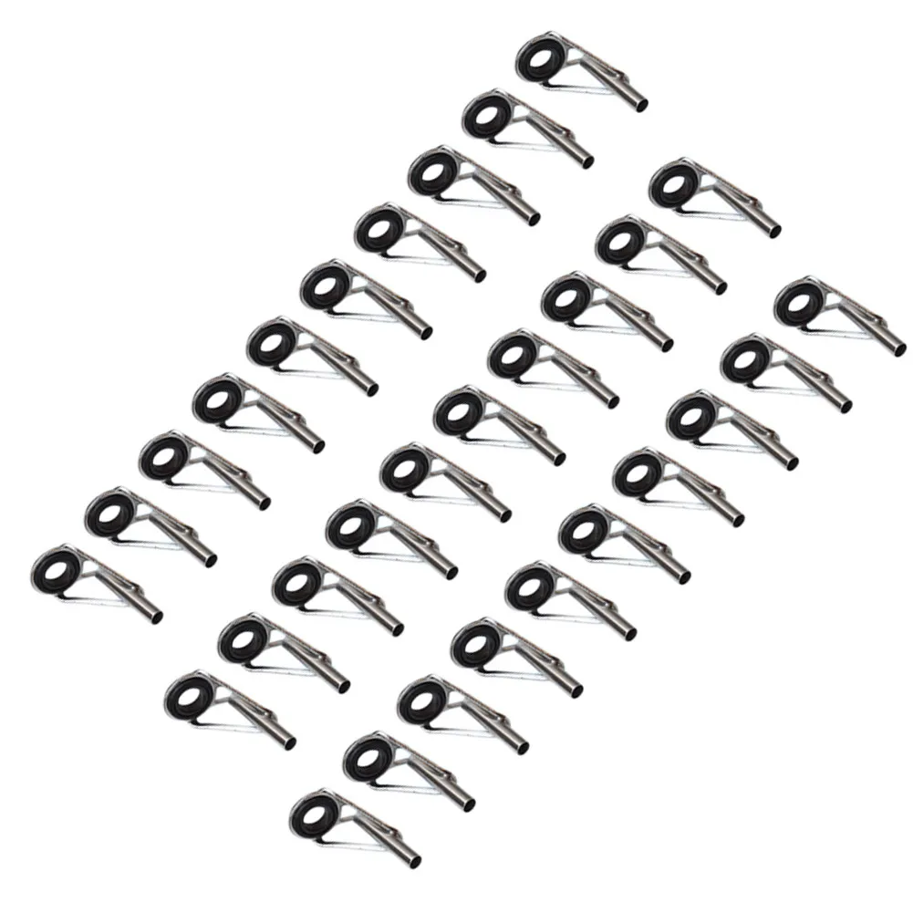 Part Fishing Rod Guide Rings Iron 30pcs Set 6 Kinds of Diameter Smooth Saltwater High Quality Practical Useful
Part Fishing Rod Guide Rings Iron 30pcs Set 6 Kinds of Diameter Smooth Saltwater High Quality Practical Useful