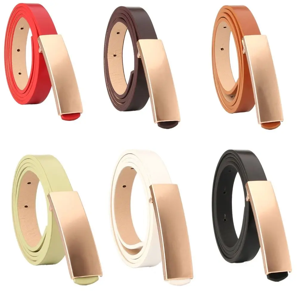 Corset Alloy Belts Waistband Waist Accessories PU Leather Belt Smooth Buckle Belt Thin Belt Women Female Ladies Belts
Corset Alloy Belts Waistband Waist Accessories PU Leather Belt Smooth Buckle Belt Thin Belt Women Female Ladies Belts