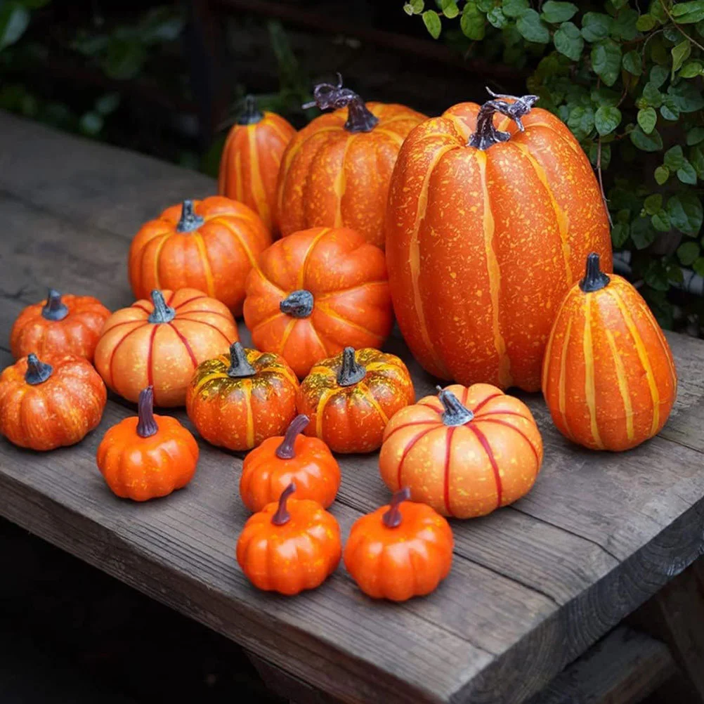 8Pcs Artificial Foams Pumpkin Fall Themed Pumpkin Decorations Photo Shoot Prop for Halloween
8Pcs Artificial Foams Pumpkin Fall Themed Pumpkin Decorations Photo Shoot Prop for Halloween
