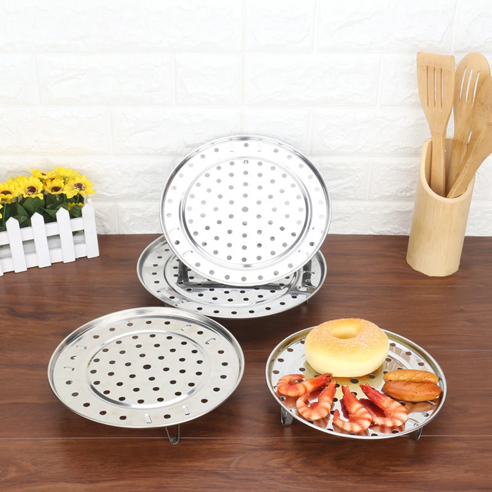 18-30CM Stainless Steel Steamer Rack Insert Stock Pot Steaming Tray Stand Cookware Tool Bread Tray Kitchenware Cooking Tools
18-30CM Stainless Steel Steamer Rack Insert Stock Pot Steaming Tray Stand Cookware Tool Bread Tray Kitchenware Cooking Tools