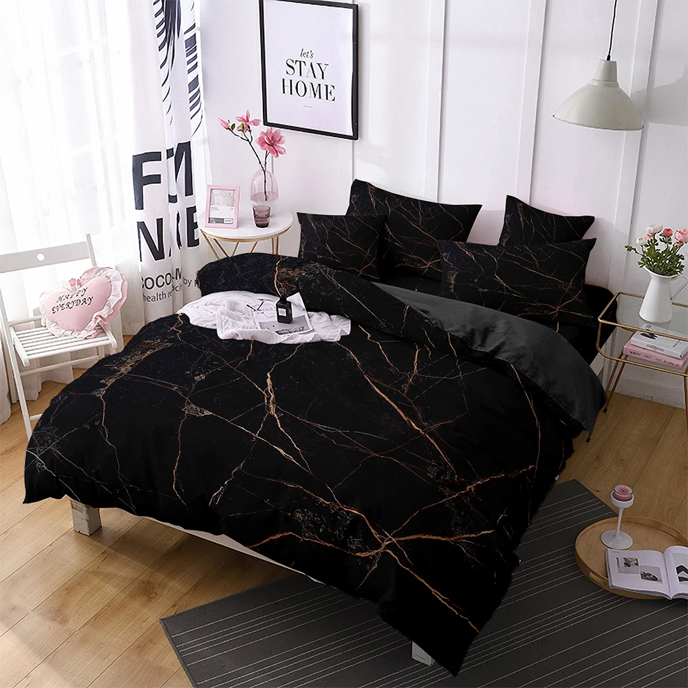 Dark Stone Grain Pattern Bedding Set Quilt Cover Home Bedroom Decor Queen King Size Duvet Cover Set Pillowcase Bedding Set
Dark Stone Grain Pattern Bedding Set Quilt Cover Home Bedroom Decor Queen King Size Duvet Cover Set Pillowcase Bedding Set