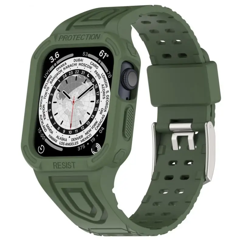 Integral Strap Soft Waterproof Sweat-proof For Apple Watch Breathable Applicable For Apple Watch Wristband Tpu 38/40/41mm Case
Integral Strap Soft Waterproof Sweat-proof For Apple Watch Breathable Applicable For Apple Watch Wristband Tpu 38/40/41mm Case