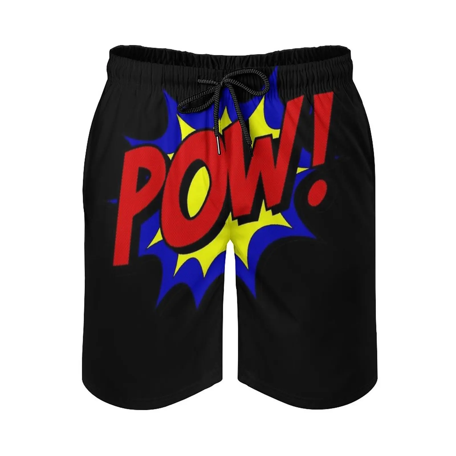 Superhero Pow Print Swim Beach Board Shorts Swimsuit Loose Men's Trunks Breathable Superhero Pow Beach Shorts
Superhero Pow Print Swim Beach Board Shorts Swimsuit Loose Men's Trunks Breathable Superhero Pow Beach Shorts