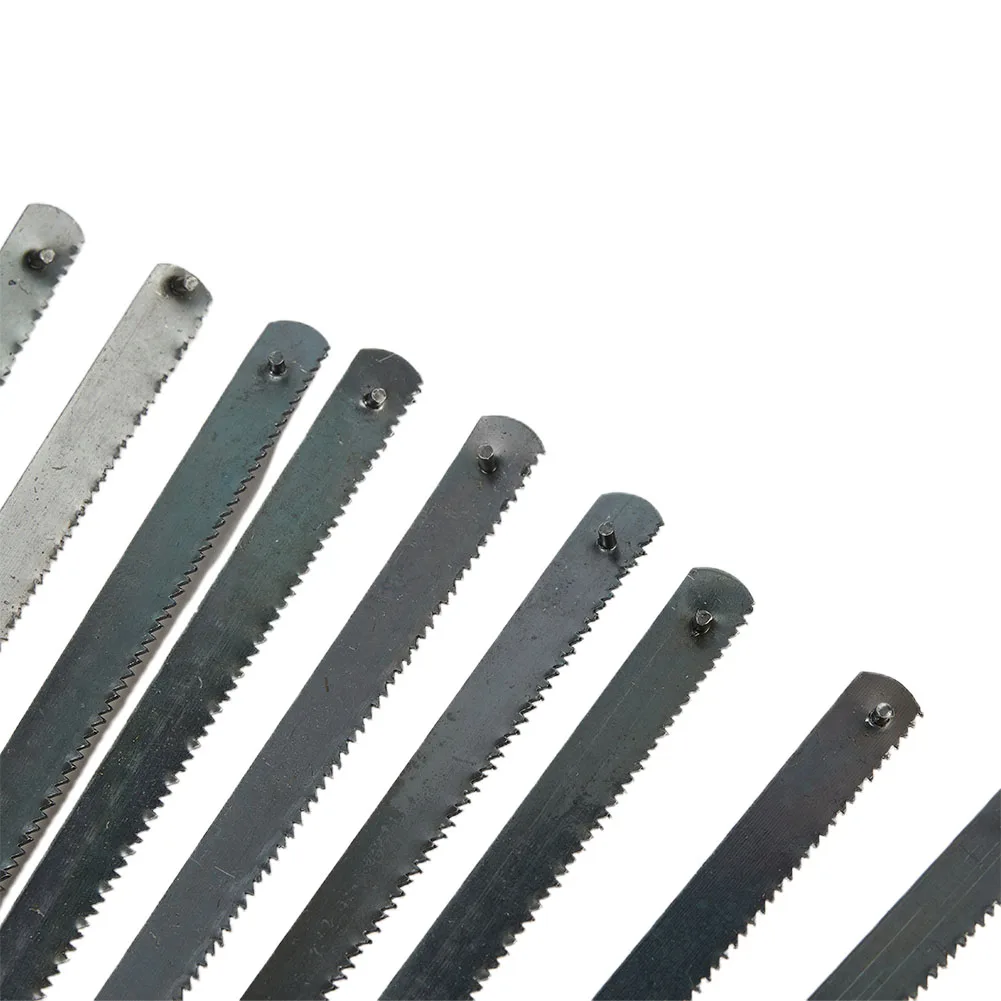 10Pcs 6In 24T Mini Hacksaw Blade Multifunctional Saw Blade Metal Plastic Cutting Tough Black-finished 24 TPI Carbon Steel Blades
10Pcs 6In 24T Mini Hacksaw Blade Multifunctional Saw Blade Metal Plastic Cutting Tough Black-finished 24 TPI Carbon Steel Blades
