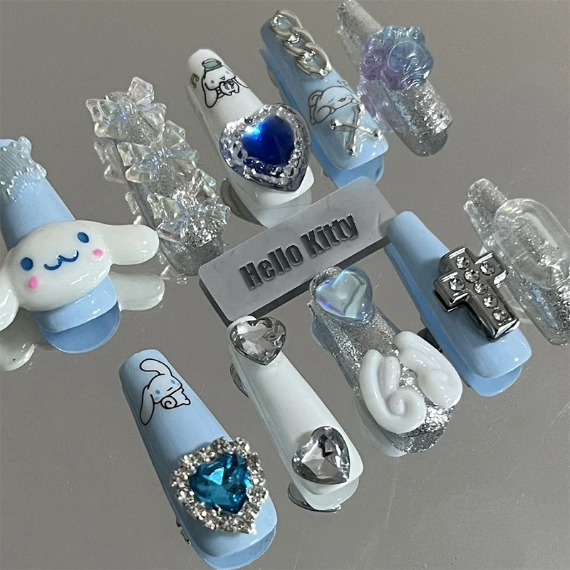 Sanrio Cinnamoroll аниме наклейки для ногтей украшения модные наклейки для ногтей самодельные клеящиеся украшения для маникюра
Sanrio Cinnamoroll аниме наклейки для ногтей украшения модные наклейки для ногтей самодельные клеящиеся украшения для маникюра