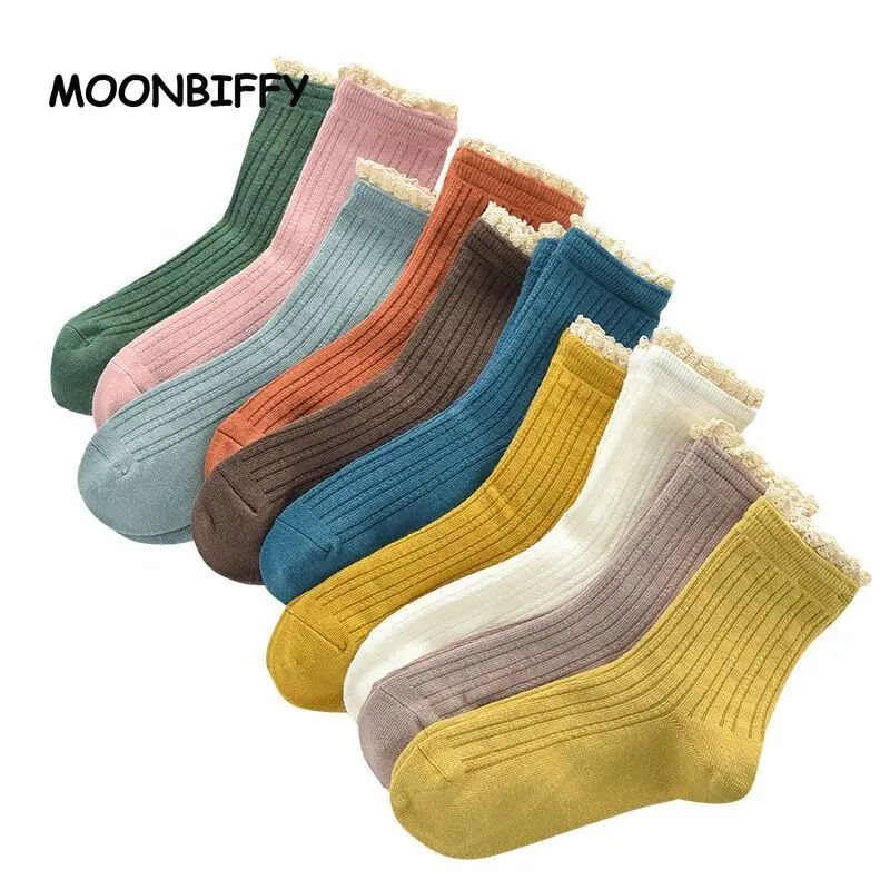 Fashion Lace Ruffled Soft Cotton Female Socks Spring and Summer Harajuku Cute Ruffles Socks Sweet Princess Girl Comfortable Cute
Fashion Lace Ruffled Soft Cotton Female Socks Spring and Summer Harajuku Cute Ruffles Socks Sweet Princess Girl Comfortable Cute