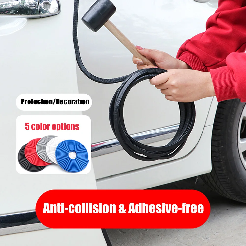 5/10m Universal Car Door Edge Guards Strip Anti-Collision PVC Moulding Sealing Scratch Protector Strip Auto Exterior Accessories
5/10m Universal Car Door Edge Guards Strip Anti-Collision PVC Moulding Sealing Scratch Protector Strip Auto Exterior Accessories