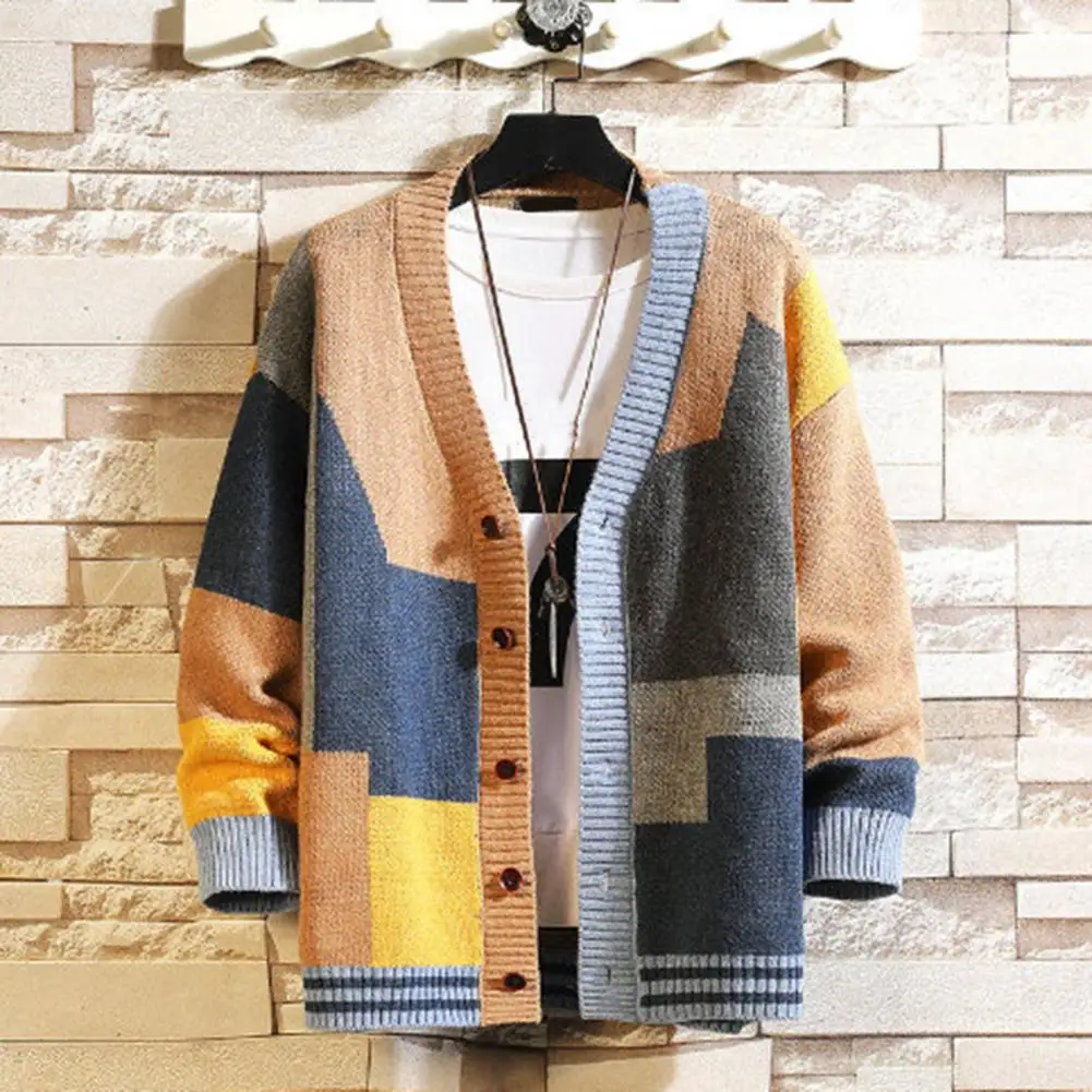 Stylish Men Sweater Coat Cardigan Sweater Coat Long Sleeves Streetwear Men Autumn Coat Thermal
Stylish Men Sweater Coat Cardigan Sweater Coat Long Sleeves Streetwear Men Autumn Coat Thermal