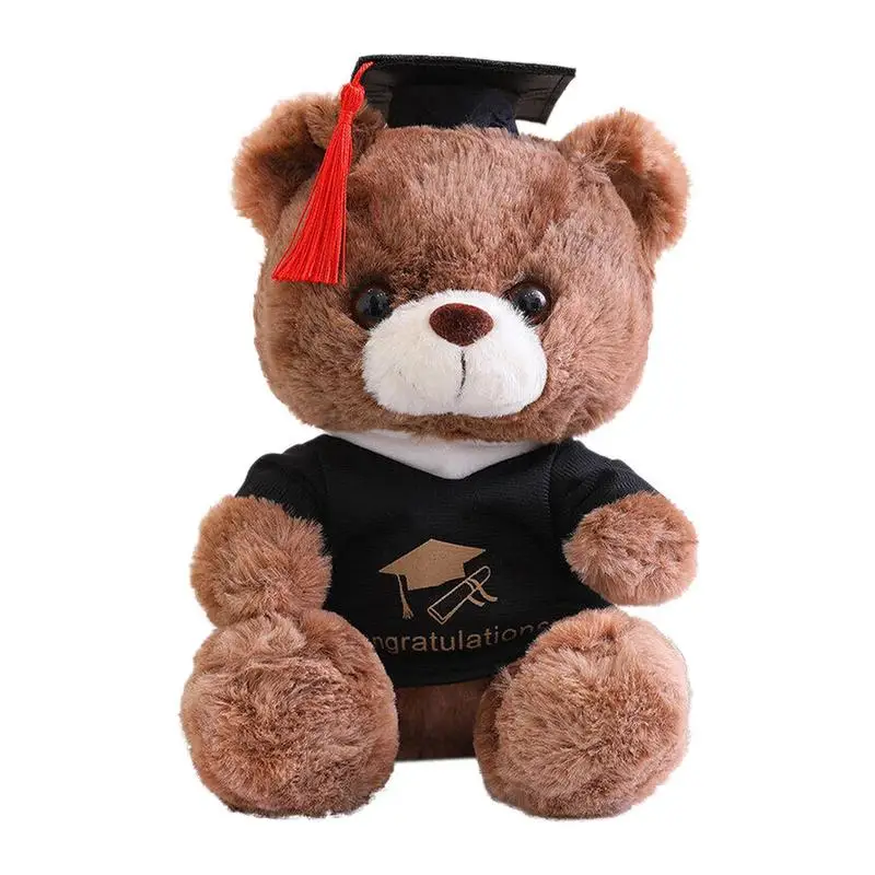 Graduation Stuffed Bear 2023 Graduation Plush Teddys Bear Plush Teddys Bear With Doctor's Hat Dyed Fur Desktop Ornament Kids
Graduation Stuffed Bear 2023 Graduation Plush Teddys Bear Plush Teddys Bear With Doctor's Hat Dyed Fur Desktop Ornament Kids