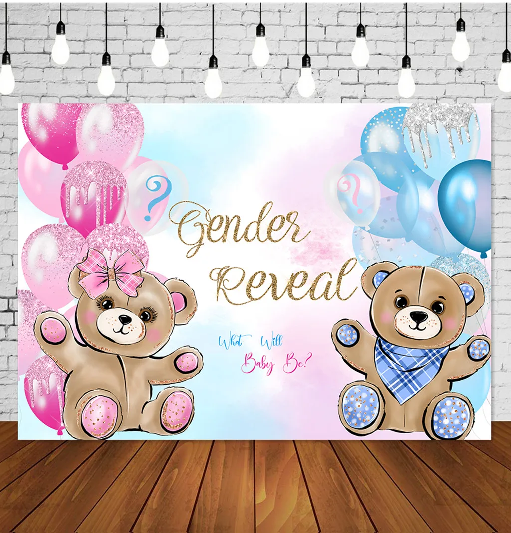 Gender Reveal Backdrop Boy or Girl Gender Surprise Party Photography Background Pink Blue Balloon Cake Table Decoration Banner
Gender Reveal Backdrop Boy or Girl Gender Surprise Party Photography Background Pink Blue Balloon Cake Table Decoration Banner