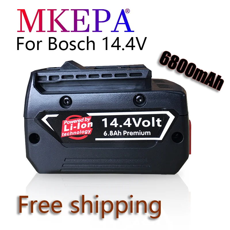 14.4V 6800mAh Rechargeable Li-ion Battery cell pack for cordless Electric drill screwdriver BAT607,BAT607G,BAT614G
14.4V 6800mAh Rechargeable Li-ion Battery cell pack for cordless Electric drill screwdriver BAT607,BAT607G,BAT614G