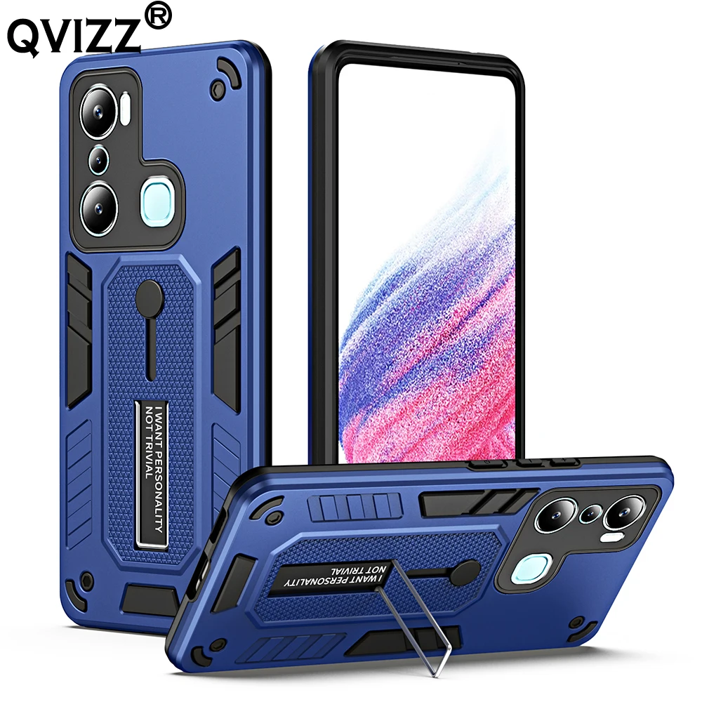 Luxury Invisible Bracket Case Infinix Hot 20i Hot20i X665E X665C Shockproof Finger Ring Buckle Holder Phone Cover InfinixHot20i
Luxury Invisible Bracket Case Infinix Hot 20i Hot20i X665E X665C Shockproof Finger Ring Buckle Holder Phone Cover InfinixHot20i