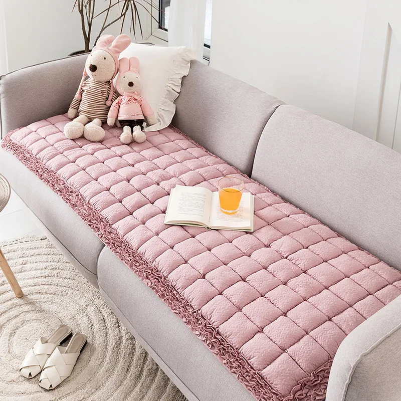 New Pure Cotton Sofa Cushion Hot Selling All-season Universal Anti-skid Pad Thick Mantou Mat for Window Mat Bedside
New Pure Cotton Sofa Cushion Hot Selling All-season Universal Anti-skid Pad Thick Mantou Mat for Window Mat Bedside
