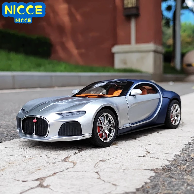 Nicce 1:24 BUGATTI ATLANTIC sports car Simulation Diecast Metal Alloy Model car Sound Light Pull Back Collection Kids Toy Gifts
Nicce 1:24 BUGATTI ATLANTIC sports car Simulation Diecast Metal Alloy Model car Sound Light Pull Back Collection Kids Toy Gifts