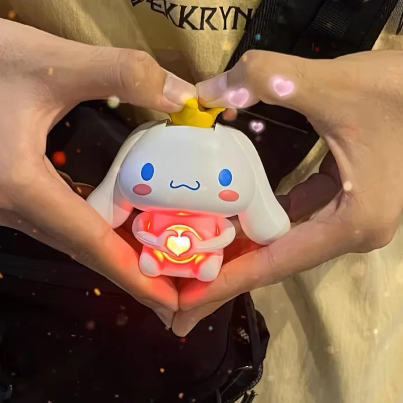 New Hand Heart Cinnamoroll Glowing Toy Bedroom Small Night Light Bedroom Decoration Atmosphere Light Girlfriend Birthday Gift
New Hand Heart Cinnamoroll Glowing Toy Bedroom Small Night Light Bedroom Decoration Atmosphere Light Girlfriend Birthday Gift