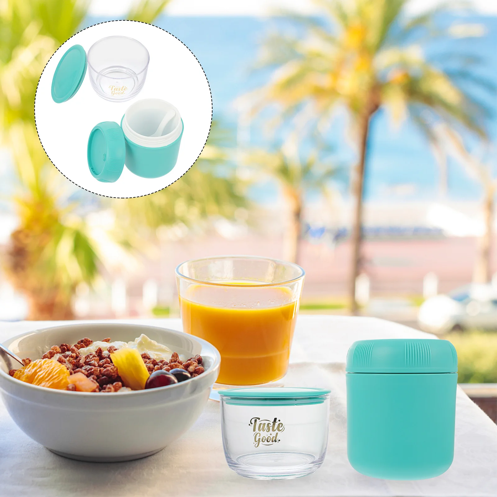Muesli Go Cup Cup Dispenser Breakfast Bed Tray Cup Holder Container Lid Breakfast Cup Cereal Cup Breakfast Egg Cups
Muesli Go Cup Cup Dispenser Breakfast Bed Tray Cup Holder Container Lid Breakfast Cup Cereal Cup Breakfast Egg Cups