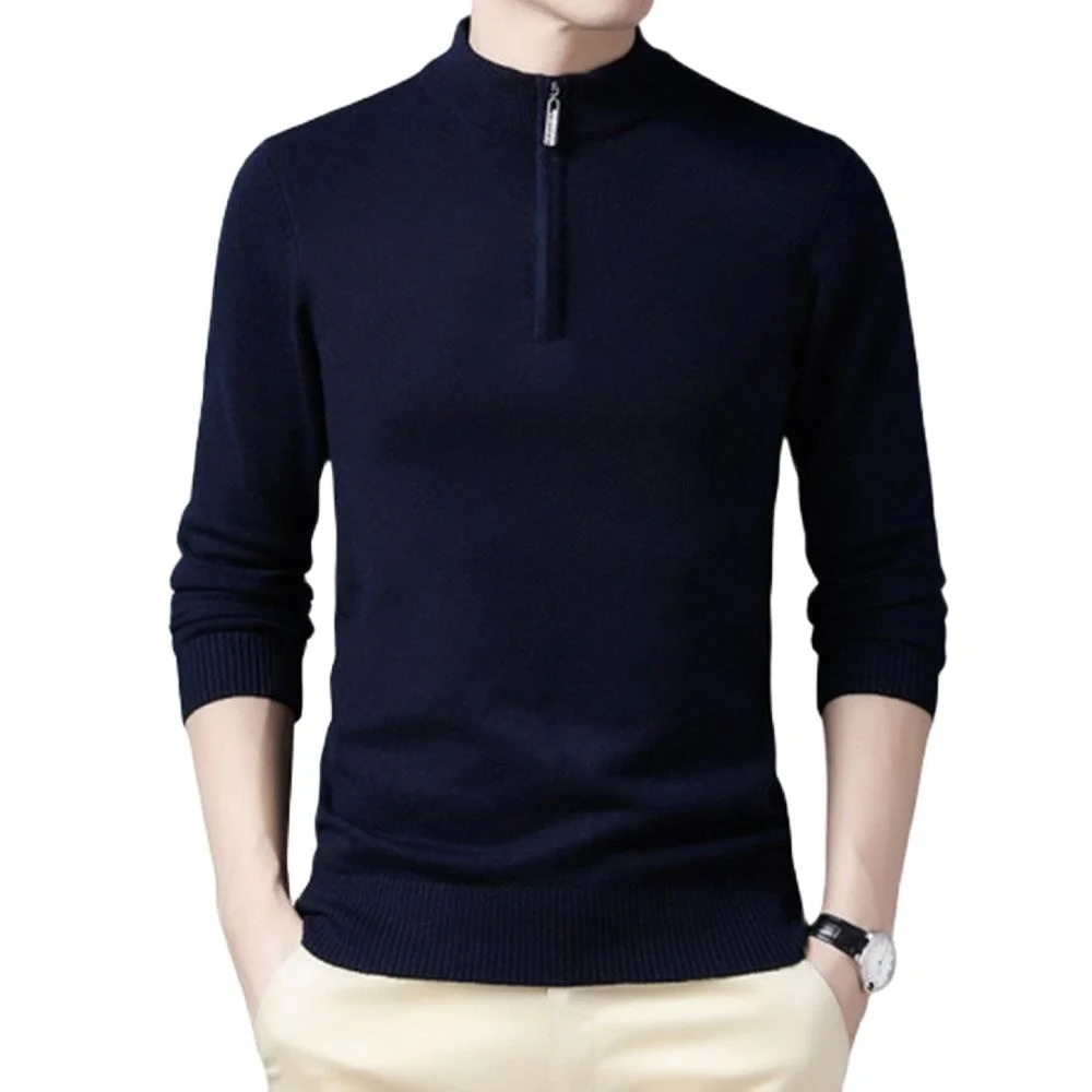 New Sweaters Men Fashion Half Zip Pullover Slim Fit Jumpers Knitwear Sweater Men Winter Warm Casual Brand Sweater Man Pullover
New Sweaters Men Fashion Half Zip Pullover Slim Fit Jumpers Knitwear Sweater Men Winter Warm Casual Brand Sweater Man Pullover