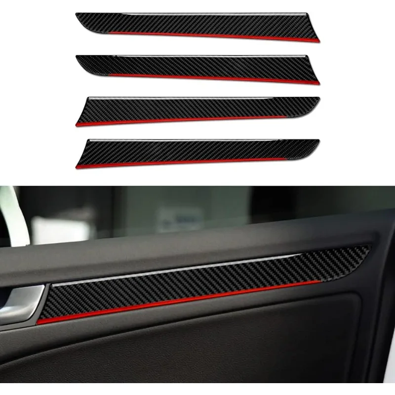 Наклейки на двери автомобиля для Audi A4 2009-2016 / S4 2010-2016 / RS4 2012-2015, аксессуары, наклейки из углеродного волокна для интерьера
Наклейки на двери автомобиля для Audi A4 2009-2016 / S4 2010-2016 / RS4 2012-2015, аксессуары, наклейки из углеродного волокна для интерьера