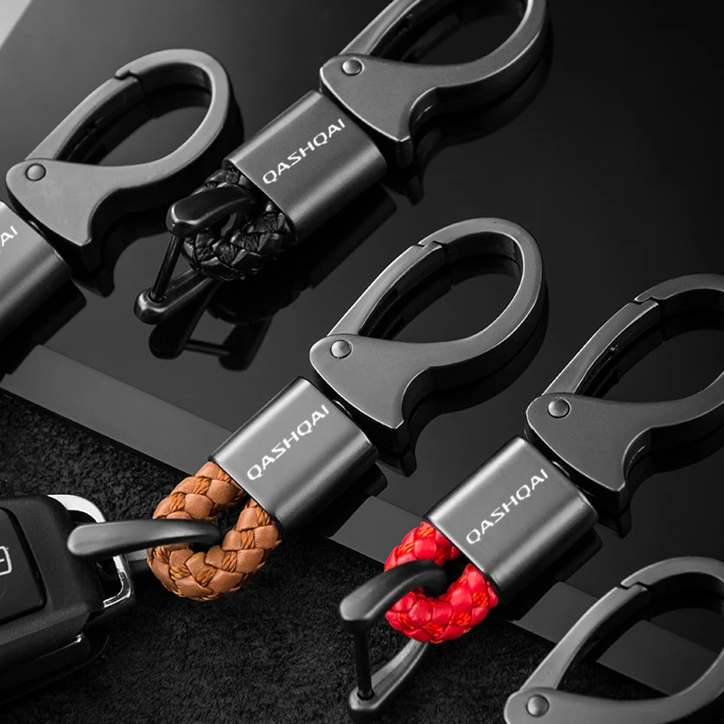For Nissan Qashqai New Unisex Braided Leather Rope Handmade Keychain Leather Key Chain Ring Holder for Car Keyrings KeyChains 
For Nissan Qashqai New Unisex Braided Leather Rope Handmade Keychain Leather Key Chain Ring Holder for Car Keyrings KeyChains