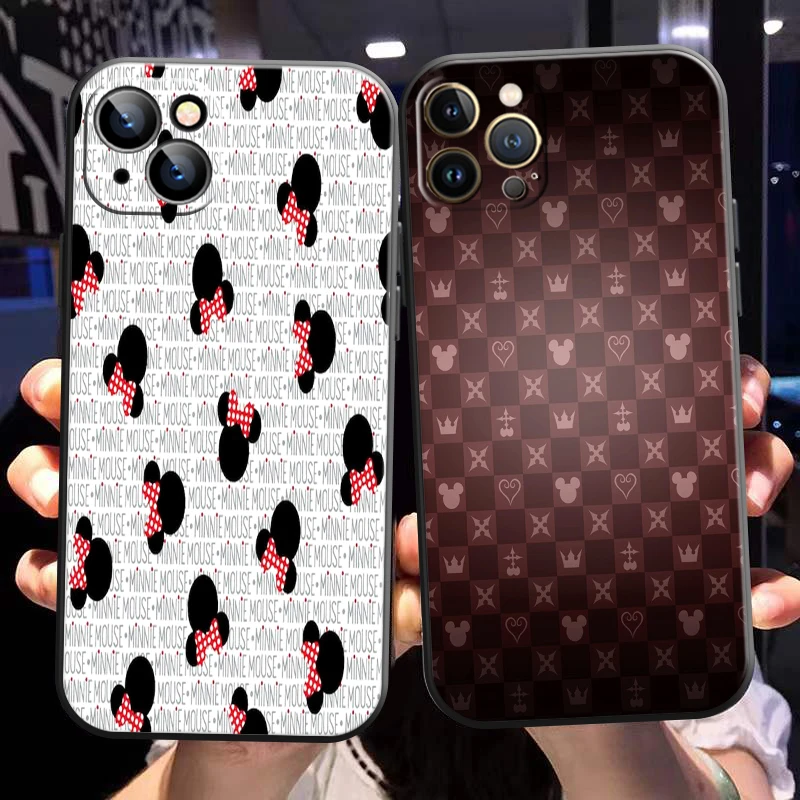 Mickey Minnie Mouse For Apple iPhone 13 12 11 Pro 12 13 Mini X XR XS Max 5 6 6S 7 8 Plus SE2020 Phone Case Liquid Silicon Coque
Mickey Minnie Mouse For Apple iPhone 13 12 11 Pro 12 13 Mini X XR XS Max 5 6 6S 7 8 Plus SE2020 Phone Case Liquid Silicon Coque